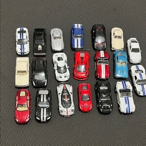 Assorted Die-Cast Toy Cars Set